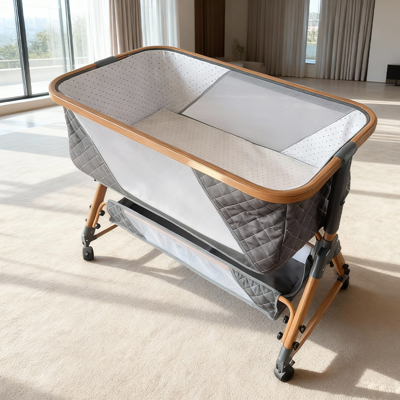 Wholesale Foldable Swing Rocki - Bassinet Bedside Sleeper recension och pris