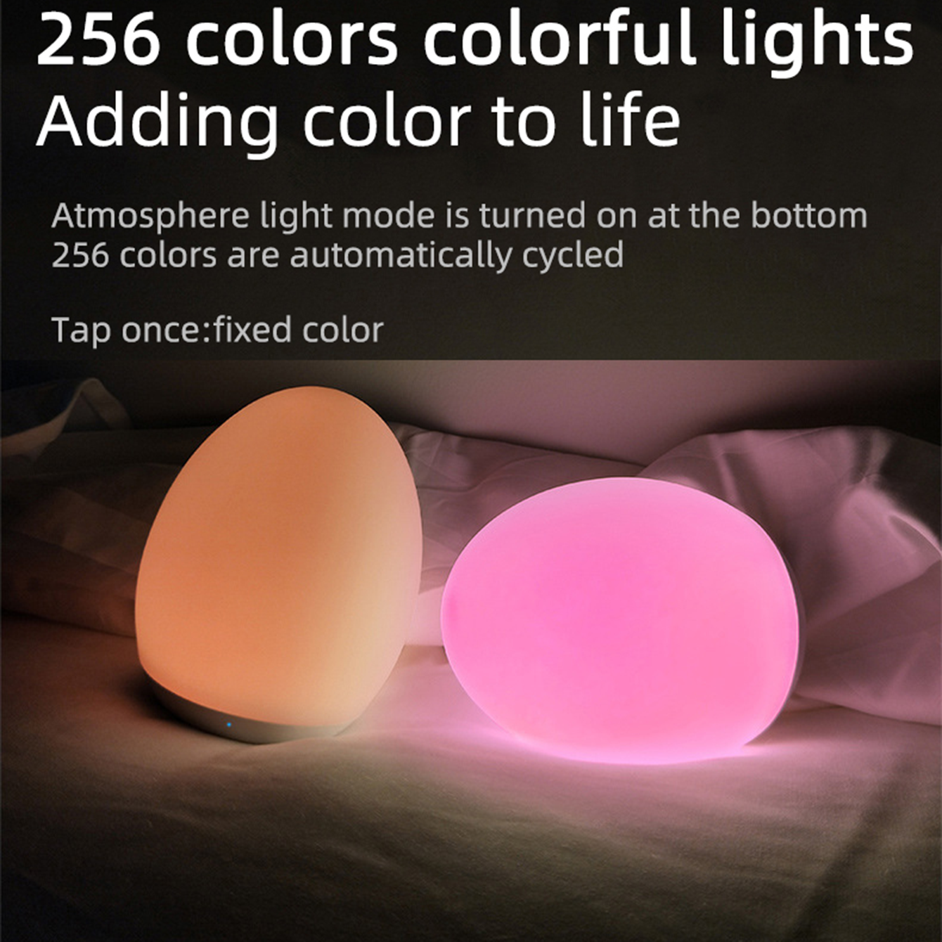 LED Night Lights USB Rechargea - Baby Nursery Lamp recension och pris