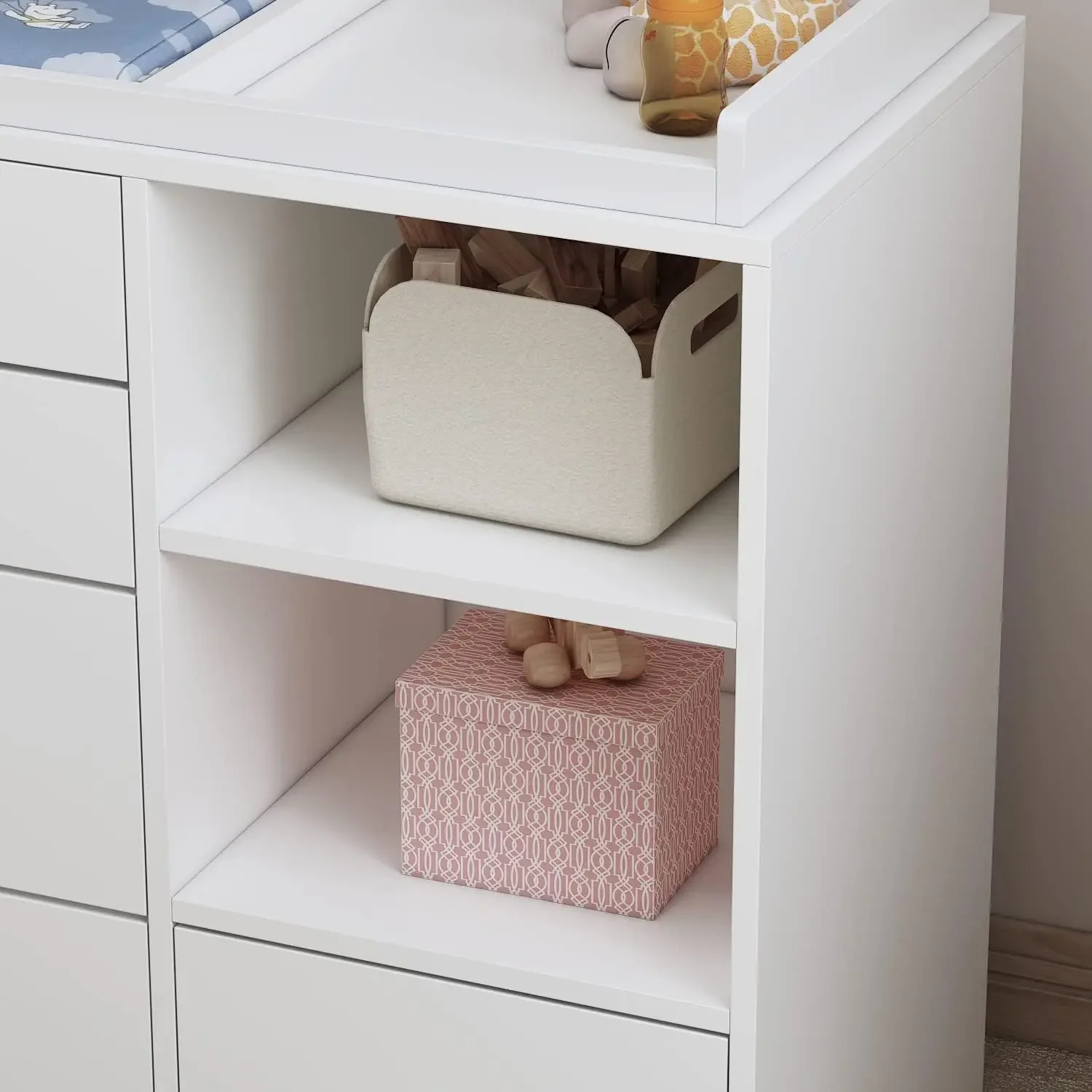 BestsellerNursery Baby Dresser - Baby Nursery Chest Of Drawers recension och pris