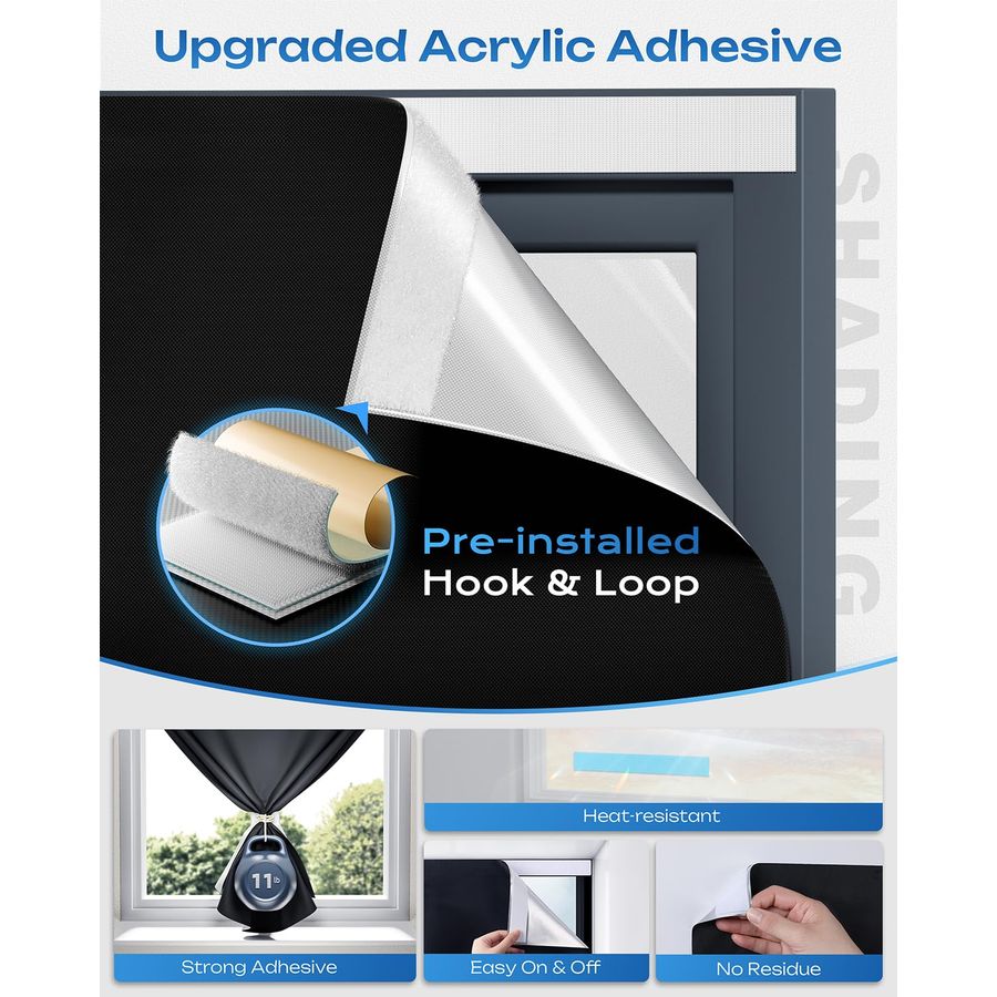 Blackout Curtains, Portable No - Baby Nursery Blackout Curtains recension och pris