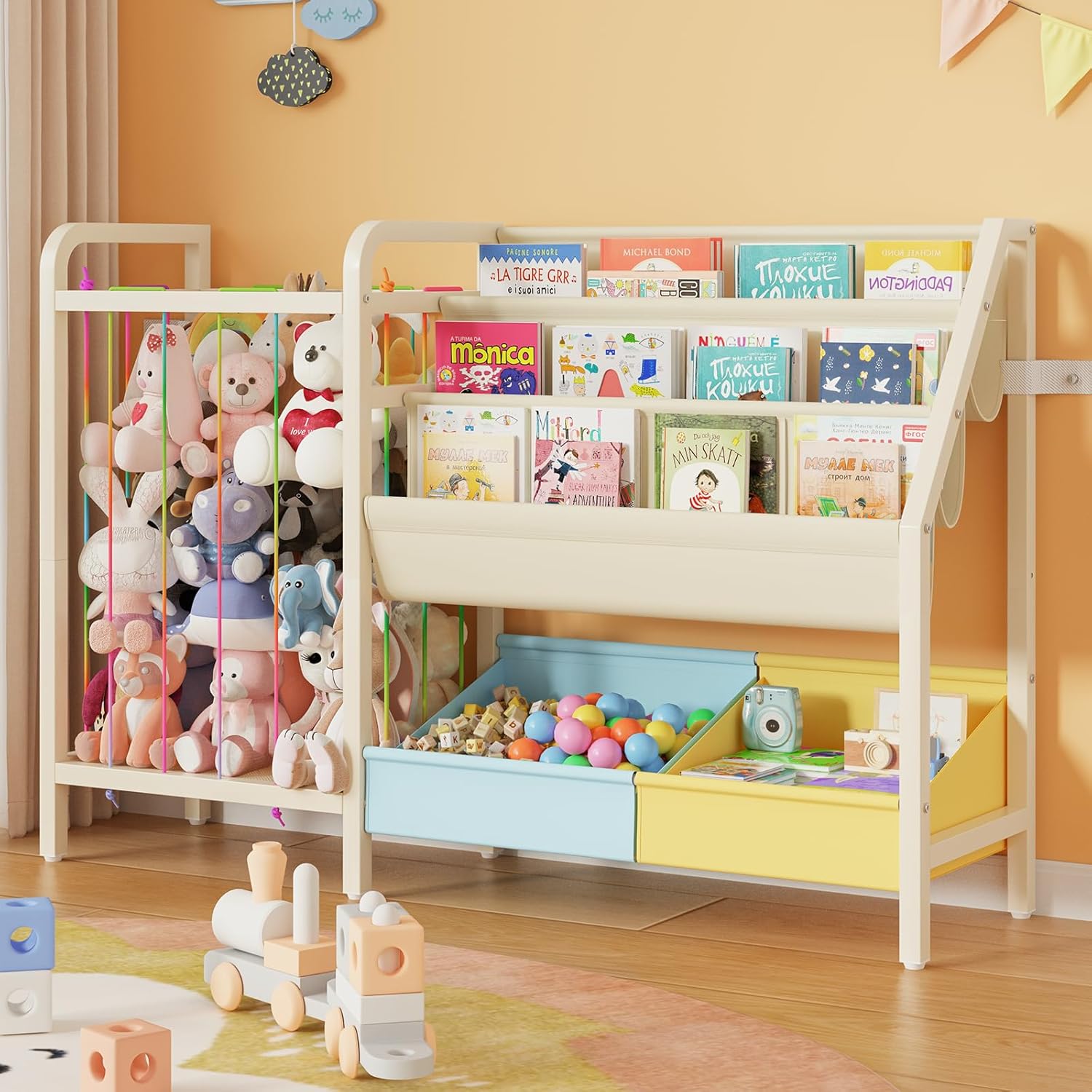 B5 Kids Bookshelf and Toy Stor - Baby Nursery Books recension och pris