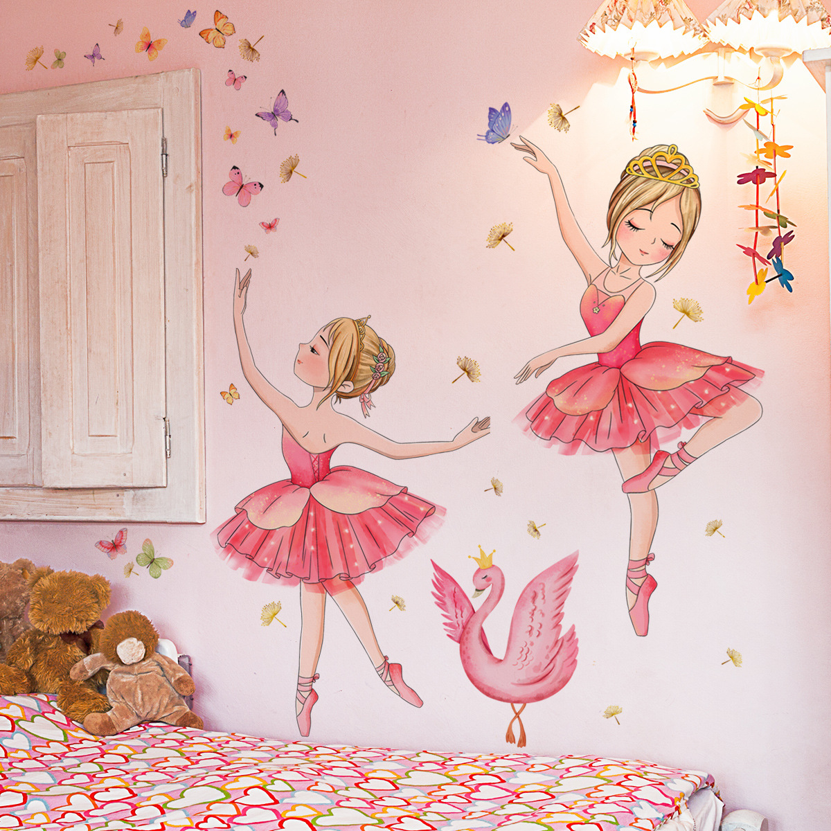 Ballet Girl Vinyl Child Wall S - Baby Nursery Ideas Girl recension och pris