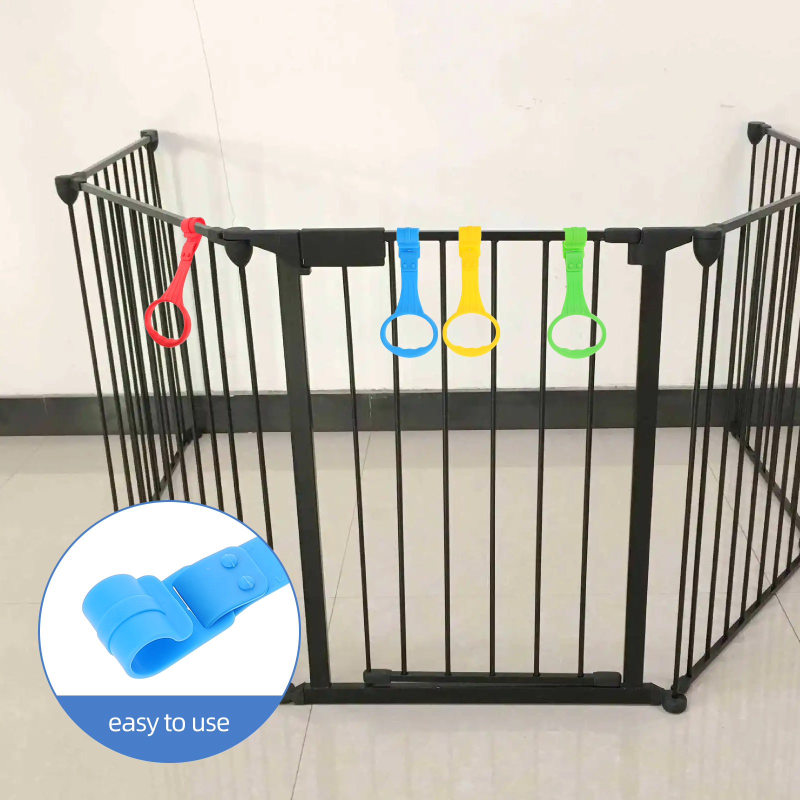 4Pcs Baby Stand Up Pull Rings  - Baby Nursery Handles recension och pris