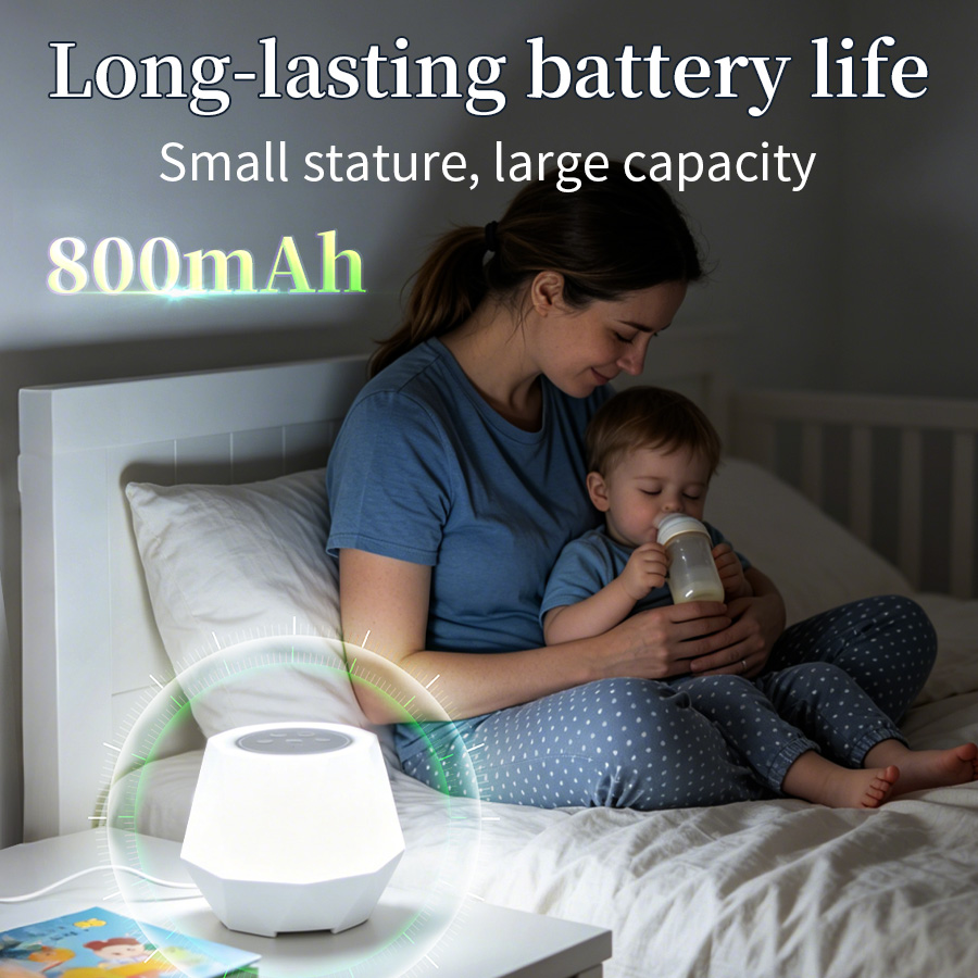 White Noise function Night Lig - Baby Nursery Lamp recension och pris