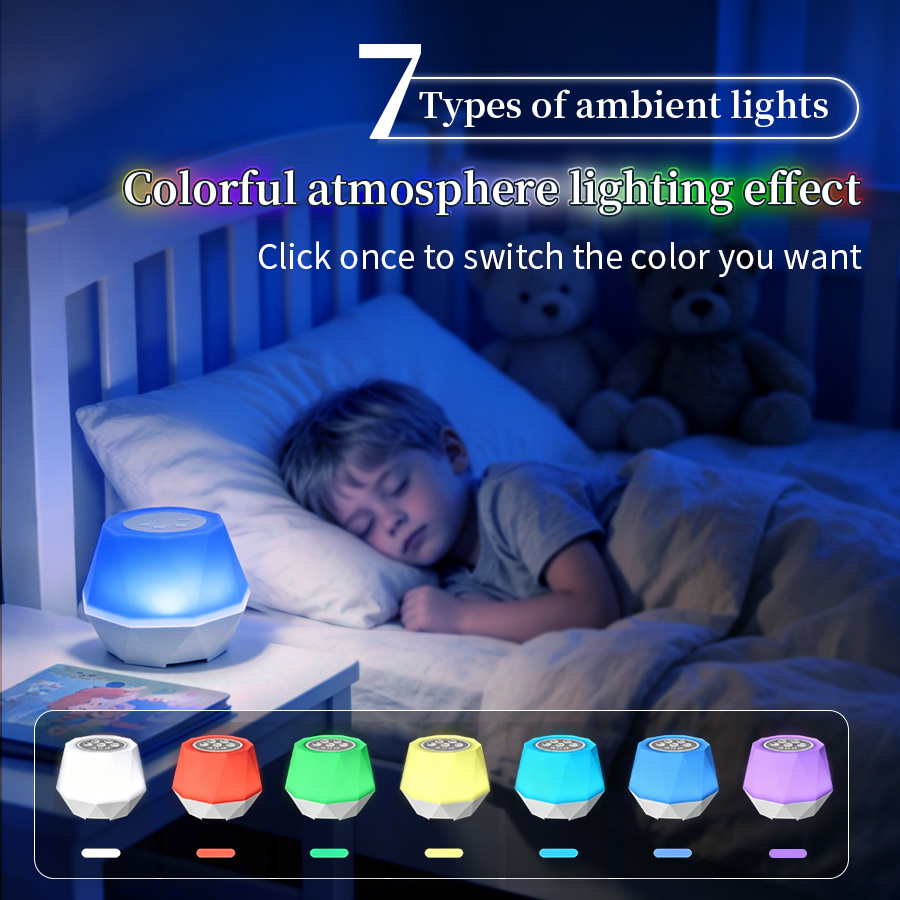 White Noise function Night Lig - Baby Nursery Lamp recension och pris