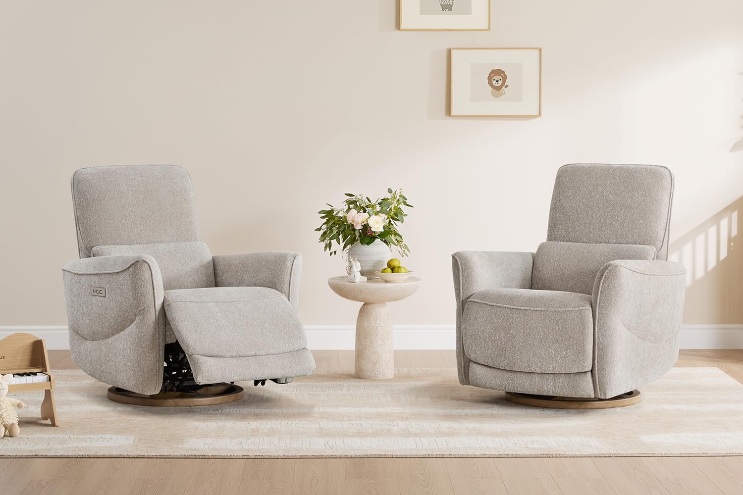 Nursery Rocking Swivel Glider  - Rocking Chair Nursery recension och pris