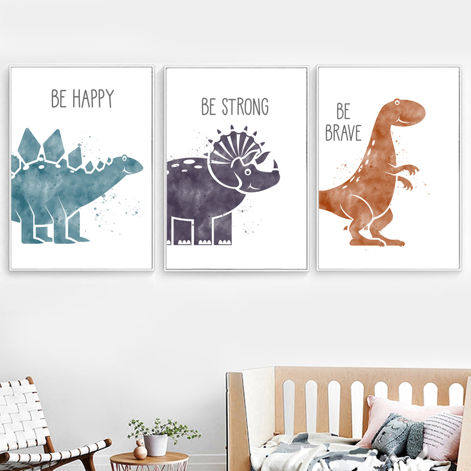 Cute Dinosaur Cartoon Animal Q - Baby Nursery Animal Pictures recension och pris